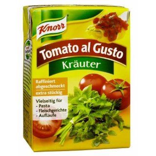 Knorr Tomato al Gusto Kräuter, 16er Pack (16 x 370 g Packung) 