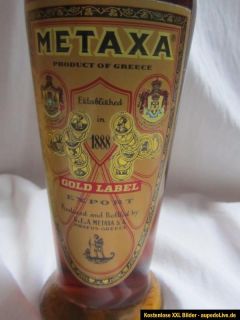 Sterne Metaxa 80er 90er Jahre Weinbrand Cognac Brandy derklassische