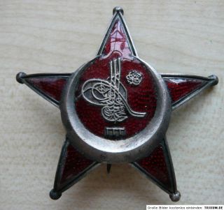 Orden Eiserner Halbmond Gallipoli Star Türkei   Original 