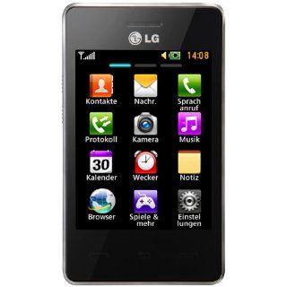 LG T385 Smartphone 3,2 Zoll schwarz Elektronik
