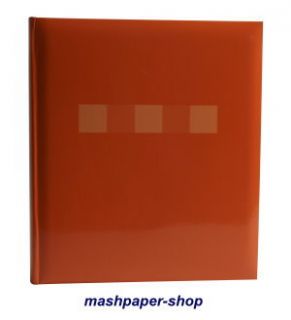 HENZO großes Fotoalbum Fotoalben Cube orange 1082611