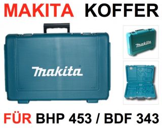 Makita Transport Werkzeug Koffer für Makita BHP 453 BDF 343 442 NEU