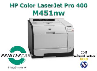 HP LaserJet Pro 400 Color M451nw   CE956A   Farblaserdrucker   WLAN