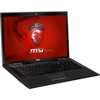 MSI GE70 i789W7H 17,3 Zoll Notebook Laptop schwarz/rot