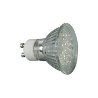 48 LED Sparlampe, kaltweiß MR16 / GU10 / 12 Volt 