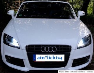 LED SMD DRL Tagfahrlicht Audi A6 C6 S6 RS6 4F XENON 6000K CanBus P21W