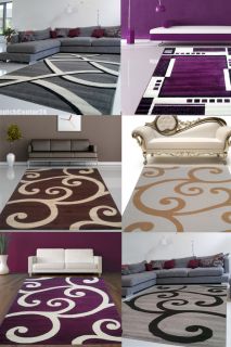 Designer Teppich Modern Muster in versch. Farben u. Grössen TOP PREIS