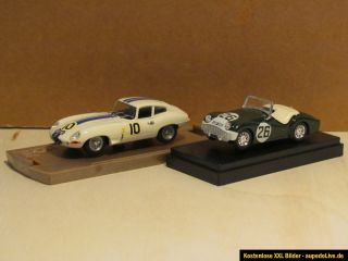 Modellautos 143, Le Mans Rennwagen, Konvolut 34 Stück, Dachbodenfund