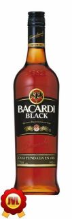 Bacardi Black Rum 1 Ltr. 37,5% LITER