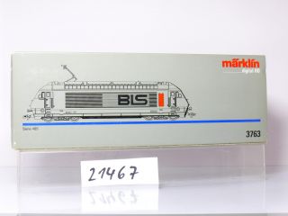 Märklin 3763 DIGITAL , Elektrolok Re 465 der BLS Schweiz , Metallguss