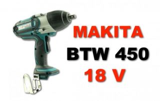 Makita BTW 450 18V Li ion Akku Schlagschrauber Solo   nur das Gerät