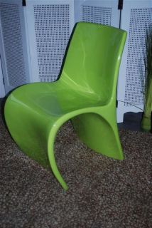 Design Stuhl Flubber grün Impressionen #L