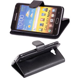 Samsung N7000 Galaxy Note Leder Tasche Hülle Etui Schutz Cover Stand