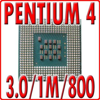 Pentium 4 CPU 3.0/1M/800 Prescott SL7E4 Sockel 478 P4 Prozessor