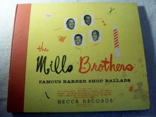 BROTHERS Famous Barber Shop Ballads 5 Record Album   Decca No. A 476
