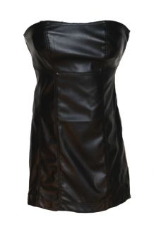 Leather corset dress - Leather Maniacs