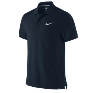 Nike Athletic Department Club Pique Polo Dunkelblau Herren T Shirt