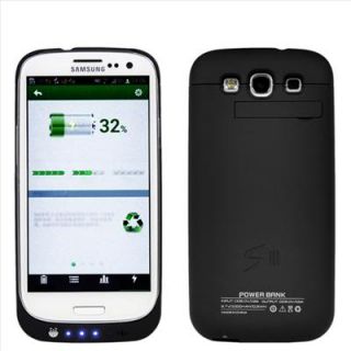 Samsung Galaxy S III S3 I9300 Battery Charger Power Bank Case 2200mAh
