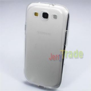 Transparent Clear Soft TPU Rubber Shell Cover Case for Samsung Galaxy