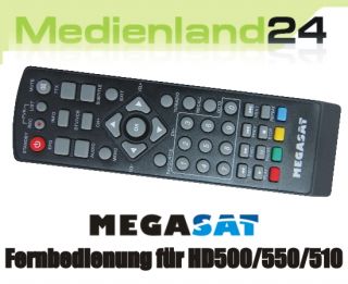 original Fernbedienung Megasat HD 500 / 550 / 510