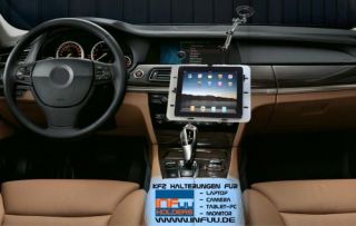 Apple iPad 1/2/3 KFZ Auto Saugnapf Halterung Befestigung INFUU HOLDERS