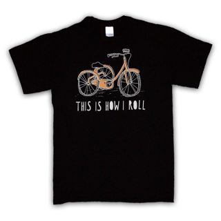 THIS IS HOW I ROLL TRIKE BIG WHEEL TRICYCLE GRAPHIC T SHIRT ALL COLS