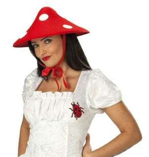 Fliegenpilz Hut Pilz Glückpilz Hut zum Pilz Kostüm