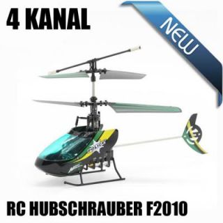 RC 4 KANAL HELIKOPTER HUBSCHRAUBER F2010 Night Ranger II MIT GYRO NEU
