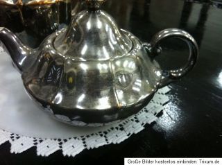 WMF Kaffeekanne Set versilbert Barock Stil silber Silberauflage