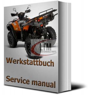 Werkstatthandbuch   Werkstattbuch TGB Blade 525 500 525/500 ATV Quad