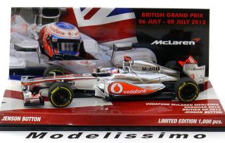 43 Minichamps McLaren British GP 2012 Button Ltd.1000