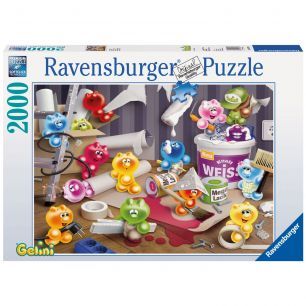 Gelini Umzugschaos 2000 Teile Puzzle von Ravensburger  NEU 