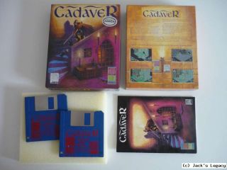 94) Cadaver sehr guter Zustand near MINT Commodore Amiga vintage Game