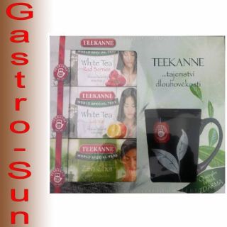 Teekanne Teemischung Geschenke   Box Orginal Teetasse Präsent (14cent