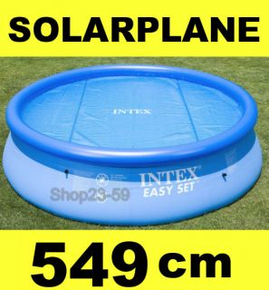 SOLARPLANE Solarfolie Easy Pool 549 Wärmeplane INTEX
