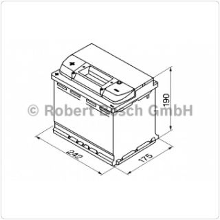 S5 006 12V 63AH 610A 563 401 061 BATTERIE GEFÜLLT+GELADEN