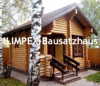 ILIMPEX Blockhaus Saunabau Saunahaus Gartensauna Gartenhaus Bausatz