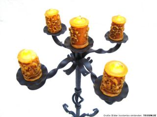 Kerzenständer Schmiedeeisen Eisen Kerzenhalter Kerzen Ständer H