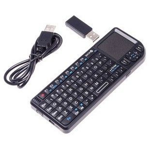 Rii Mini Wireless Keyboard PC Tastatur Touchpad 2.4 GHz