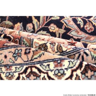 Feiner Exklusiver Handgeknüpfter Perser Palast Teppich Nain Ghom