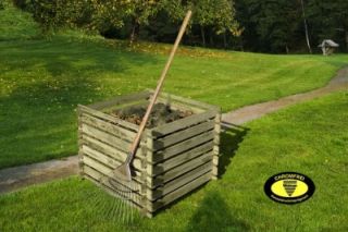 Kompostbehälter 90x90 cm für 567 Liter von Gartenpirat_de