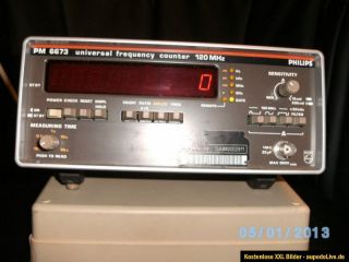 Philips FLUKE PM6673 universal Frequency counter 120MHz