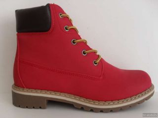 NEU!! Winter   Boots Stiefelette Leder   Optik Outdoor Stiefel 6402