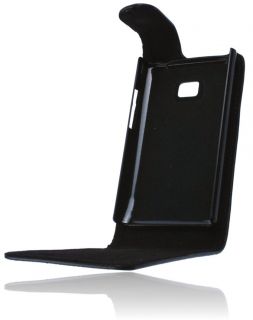 Flip Case Handytasche LG E400 Optimus L3 Flip Etui Schutzhülle