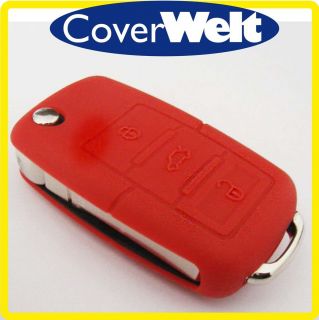 VW Schlüssel Hülle · ROT · RED Key Cover· Schutzhülle · SEAT