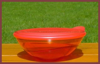 Schüssel Schälchen 600 ml TUPPERWARE® Orange / Rot C120