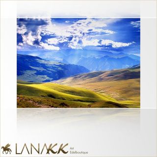 Lana KK edel FotoTapete Natur Alm Gebirge Wolken Landschaft bunt