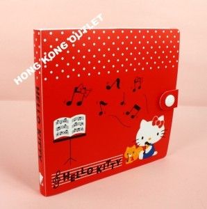 Hello KITTY Kimono 12Pcs DVD CD Holder Case Cover D19a