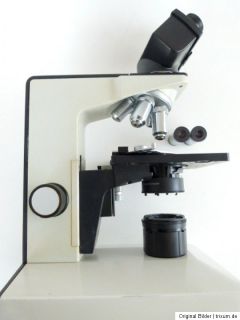 Leitz Wetzlar LABORLUX 11 Mikroskop mit 4x Original Objektiven