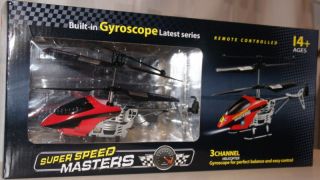 Mini Helicopter Gyroscope RC 3 Channel Kanäle Super Speed Masters